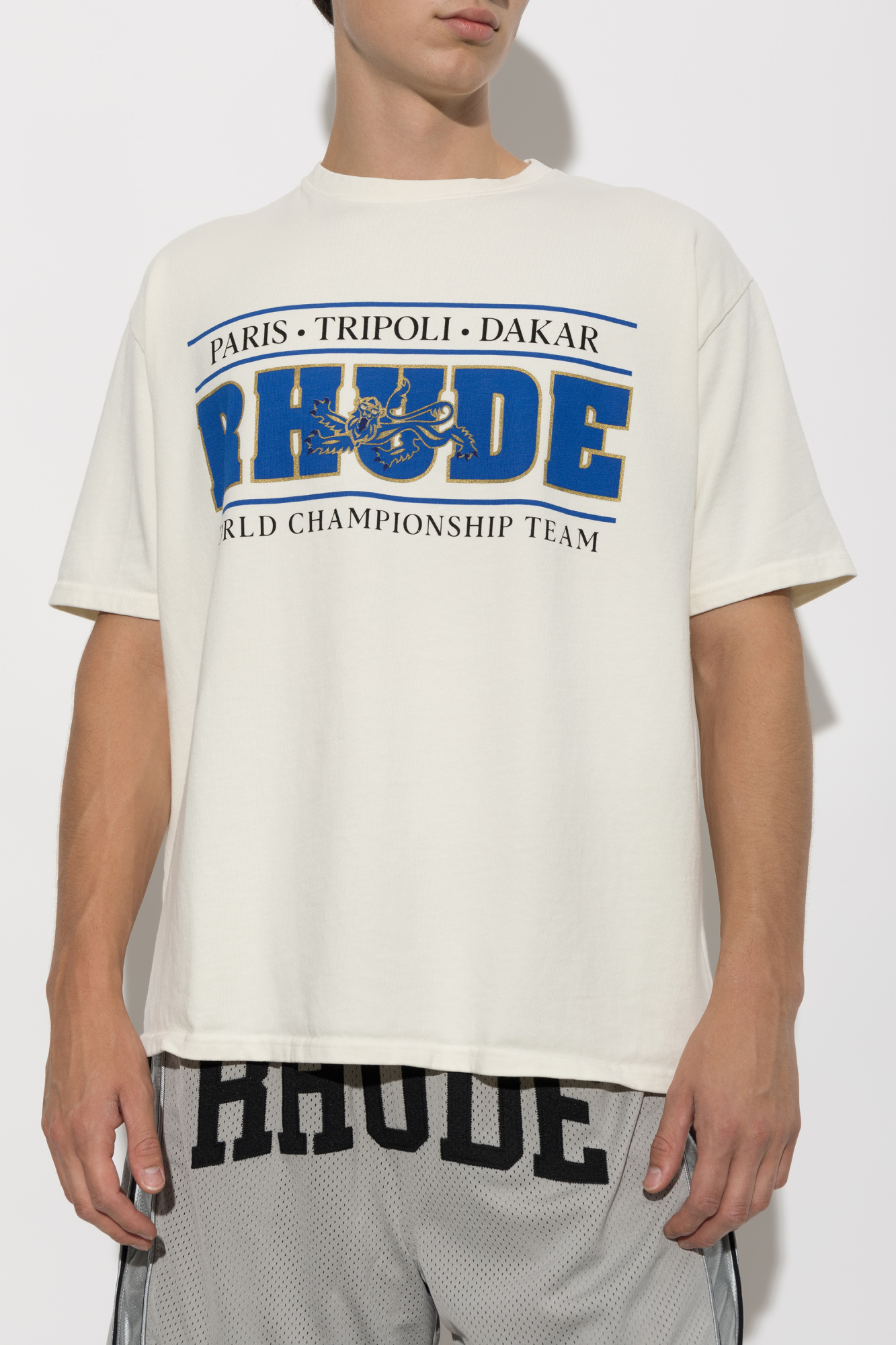 Rhude T-shirt with logo | Men's | Vitkac